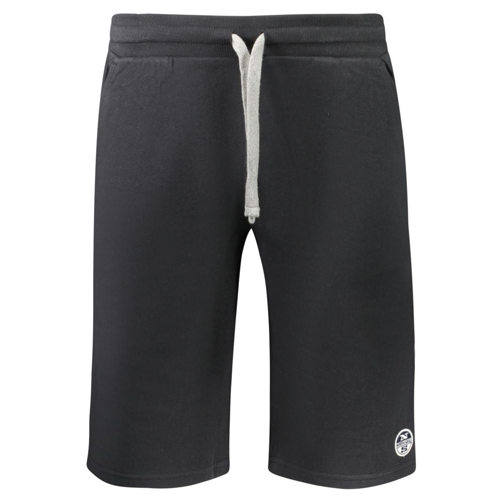 North Sails Black Cotton Men's Sweatpant