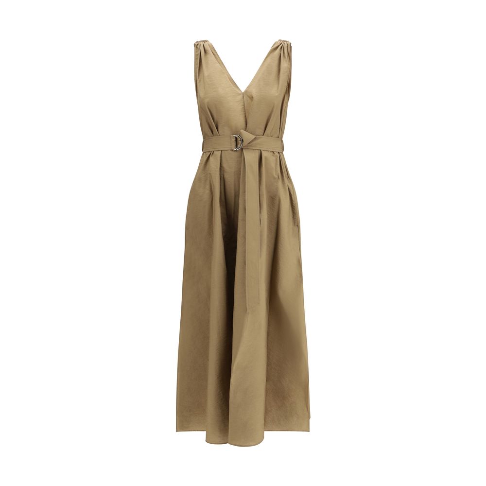 Brunello Cucinelli Beige Polyamide Casual Dress