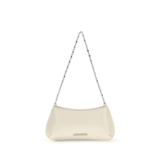 Jacquemus Beige Calf Leather Bos Taurus Shoulder Bag