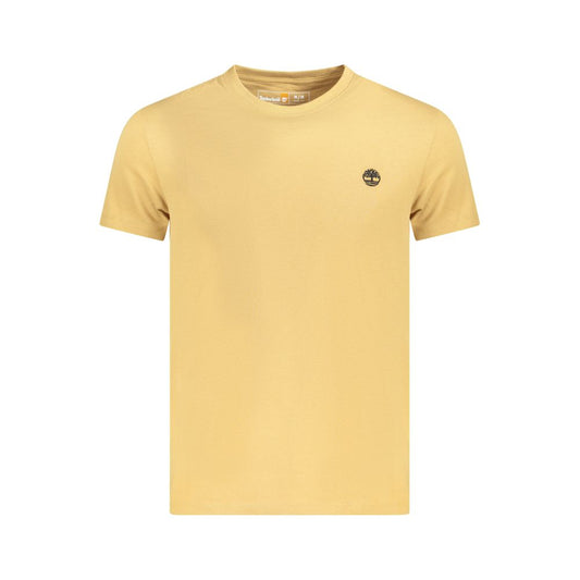 Timberland Beige Cotton Men T-Shirt