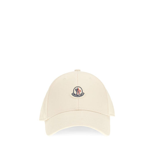 Moncler Beige Cotton Cap (Baseball Hat)