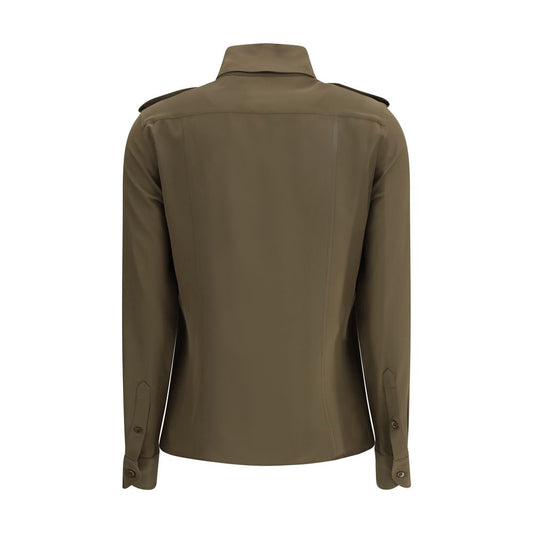 Tom Ford Bicolor Silk Dress Shirt