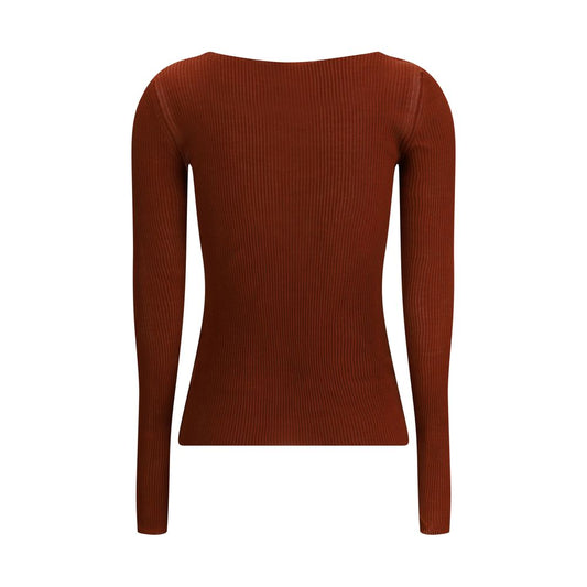 Petar Petrov Orange Silk Top