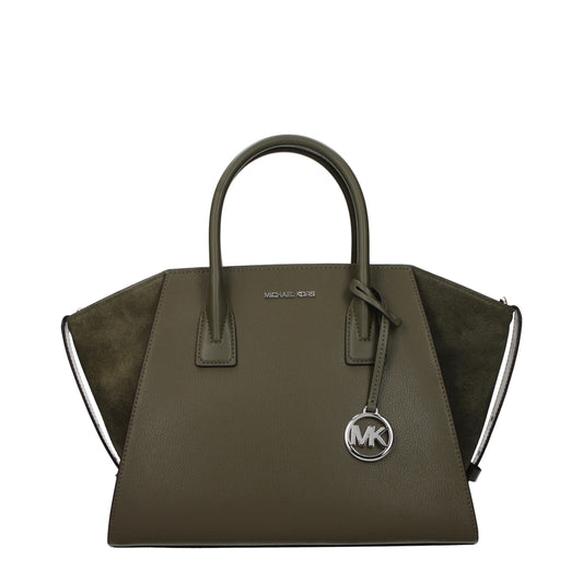 Michael Kors Green Leather Handbag