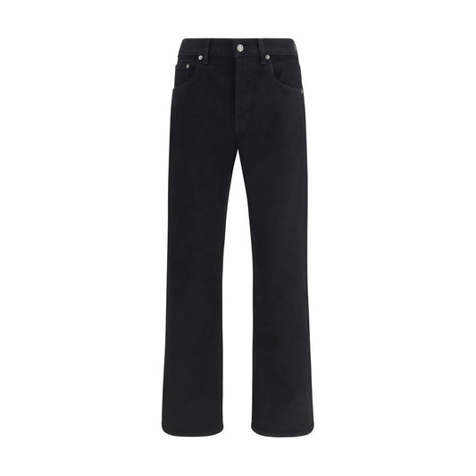 Golden Goose Black Cotton Slim Fit Jeans