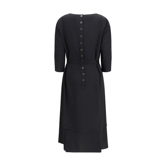 Prada Black Wool Casual Dress