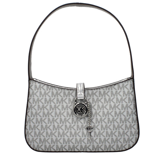 Michael Kors Gray Fabric Handbag