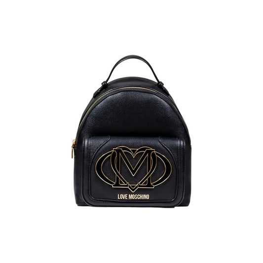 Love Moschino Black Polyethylene Backpack