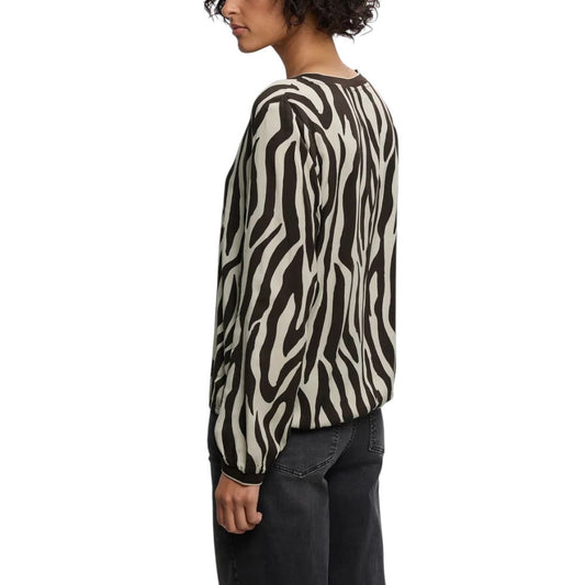 Street One Brown Viscose Blouse