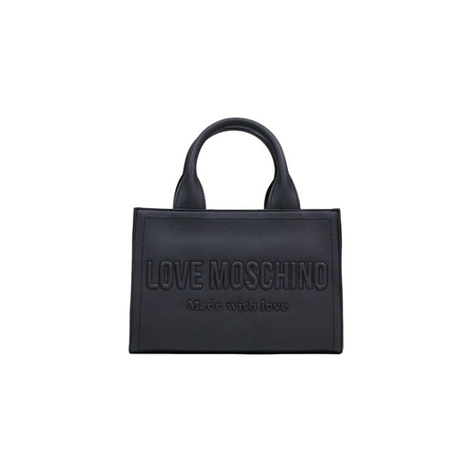 Love Moschino Black Polyethylene Handbag