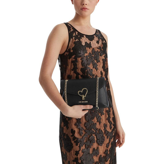 Love Moschino Black Polyethylene Handbag