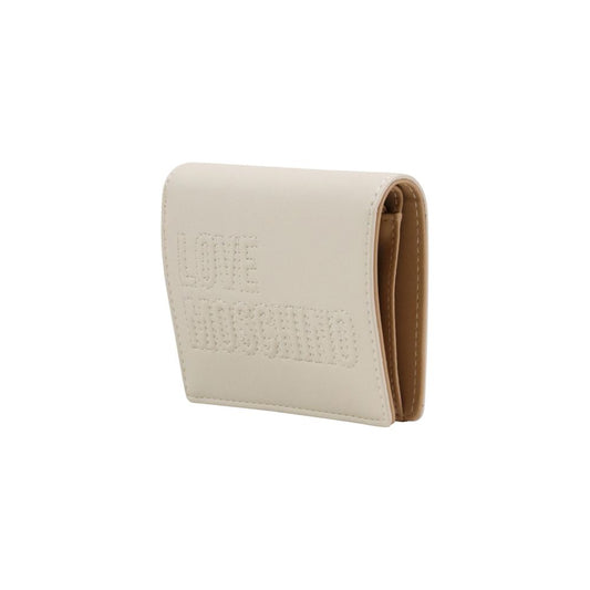 Love Moschino Beige Polyethylene Wallet