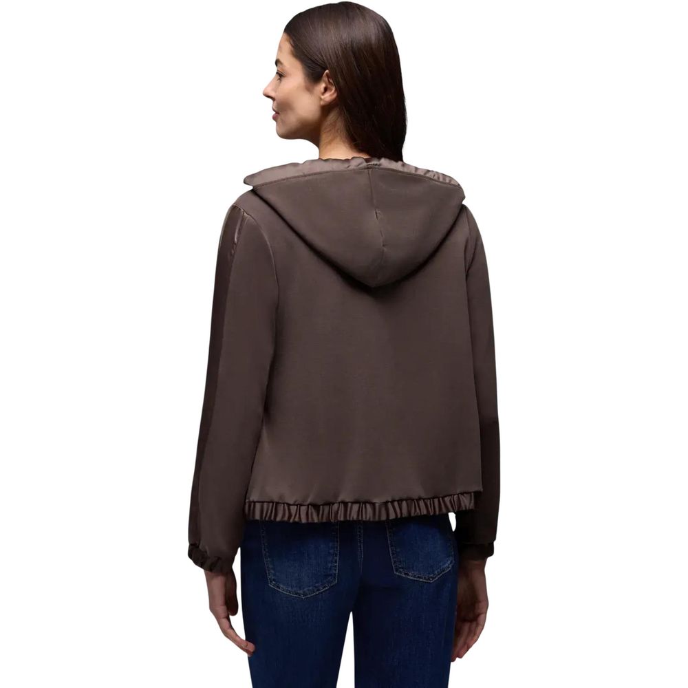 Street One Brown Modal Hoodie