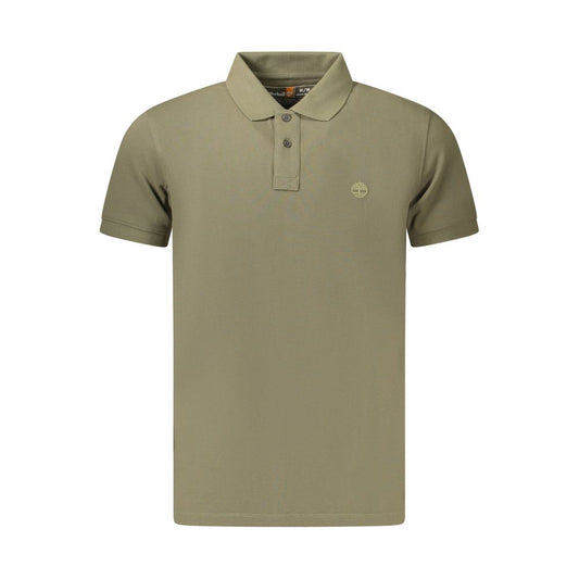 Timberland Verde Cotton Men Polo