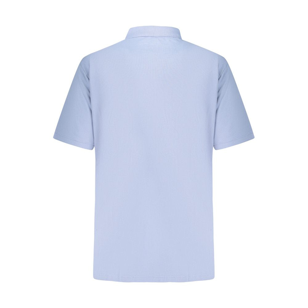 Timberland Azzurro Cotton Men Polo Shirt