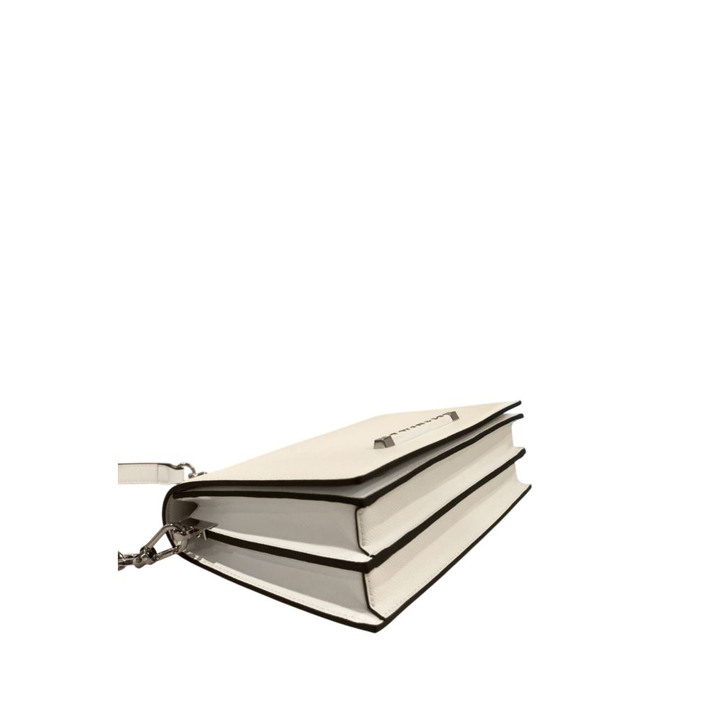 Twinset White PU Women Crossbody Bag