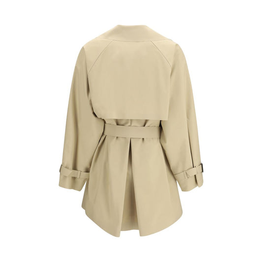 Max Mara Beige Cotton Trench Coat