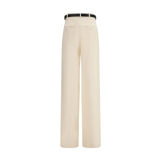 Max Mara Beige Triacetate Dress Pants