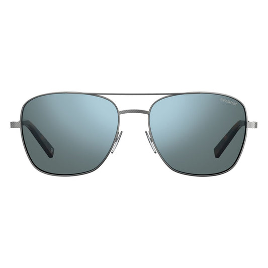 Polaroid Gray Metal Sunglasses