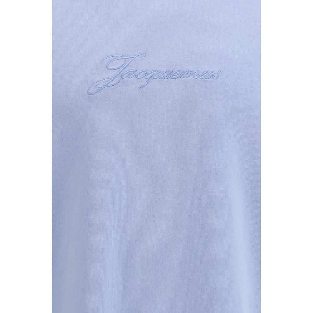 Jacquemus Blue Cotton T-Shirt