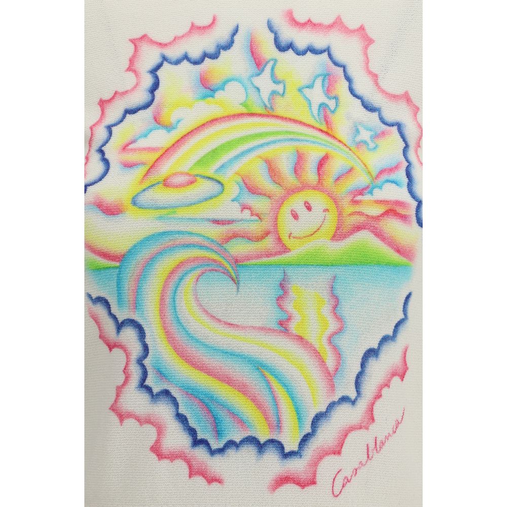 Casablanca Multicolor Cotton T-Shirt