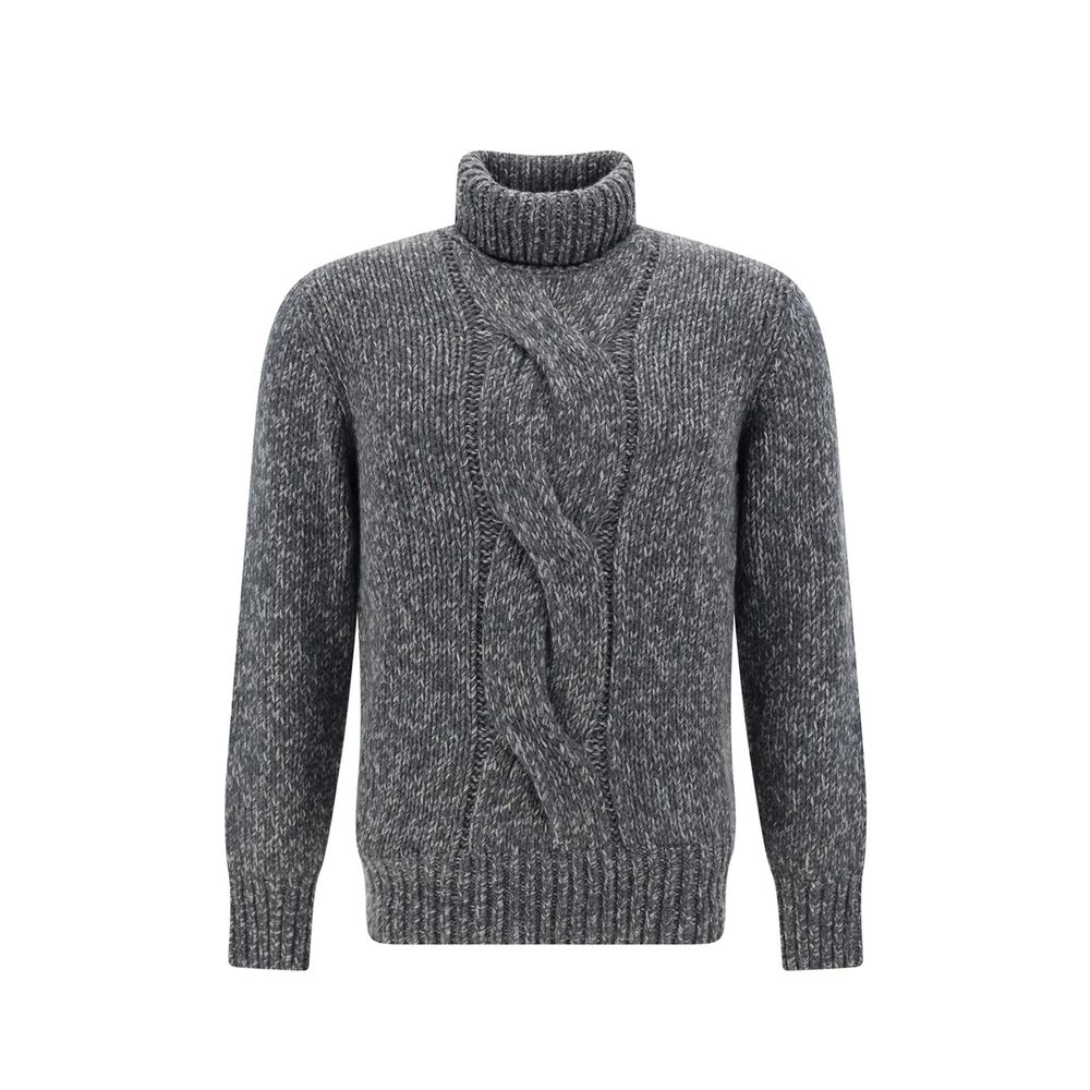 Brunello Cucinelli Gray Cashmere Sweater