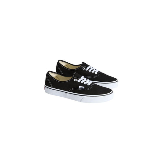 Vans Black Fabric Low Top Sneakers