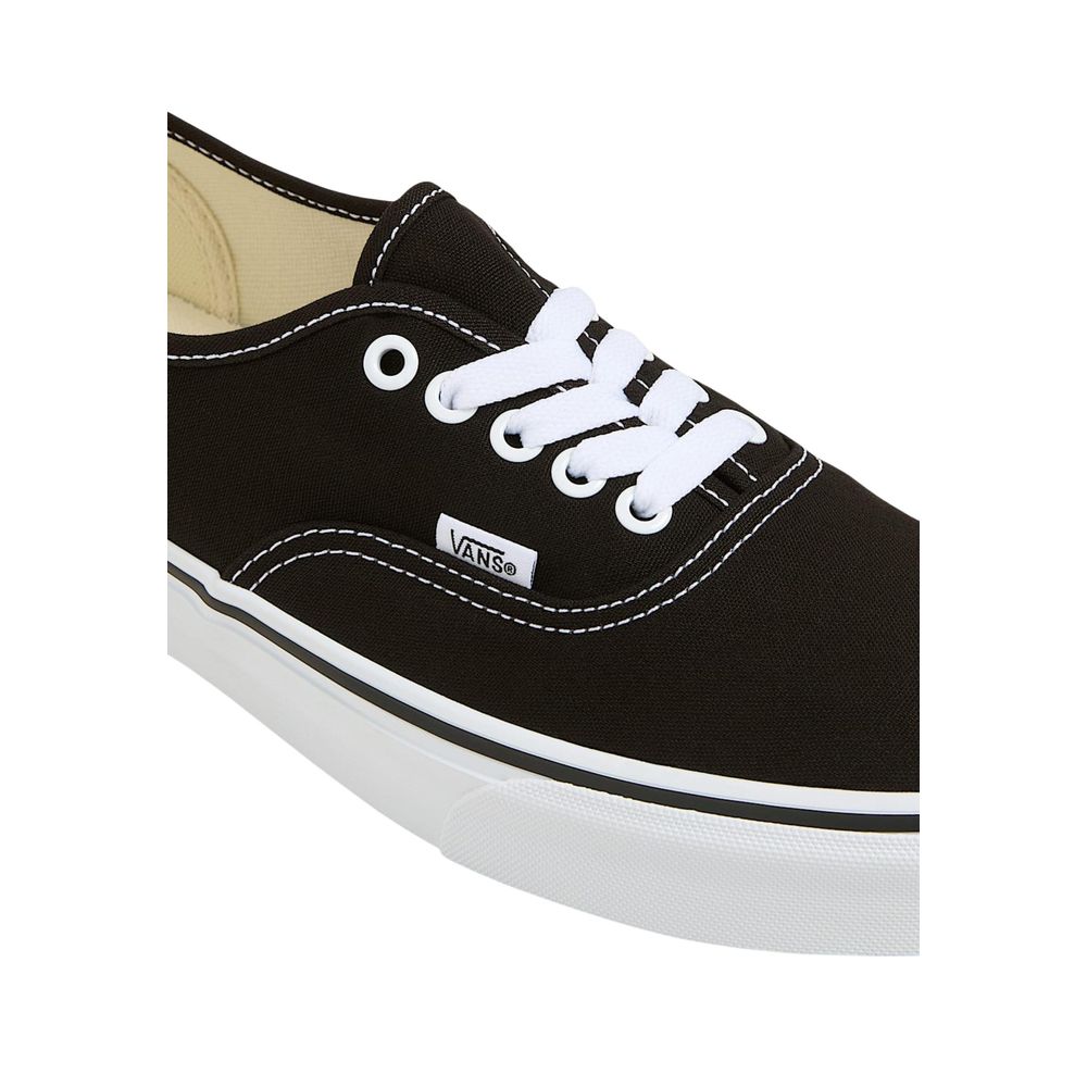 Vans Black Fabric Low Top Sneakers