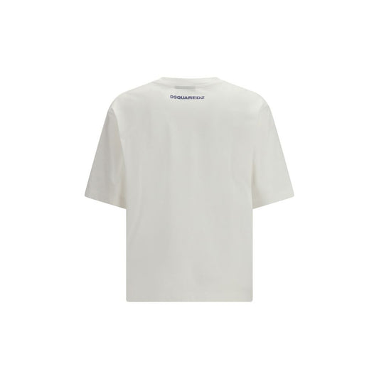 Dsquared² White Cotton T-Shirt