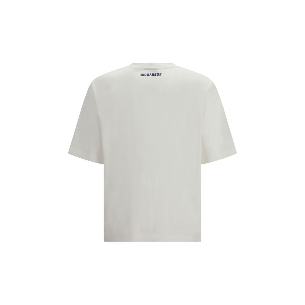 Dsquared² White Cotton T-Shirt