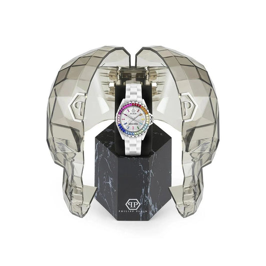 Philipp Plein White Ceramic Dress Watch