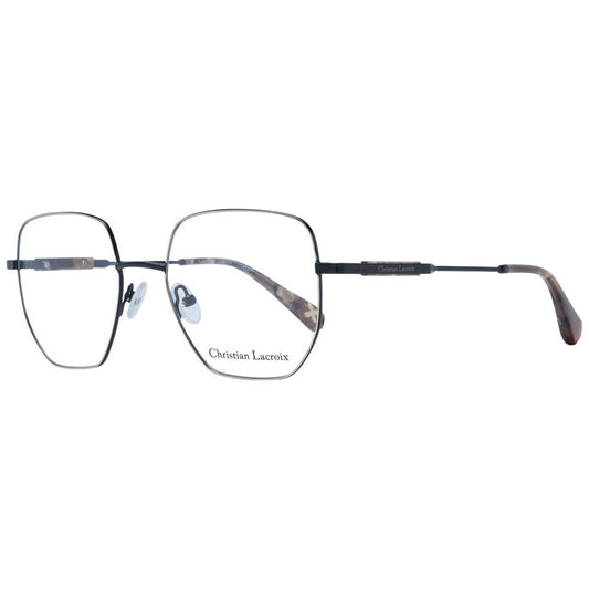 Christian Lacroix Black Stainless Steel Glasses (Frames)