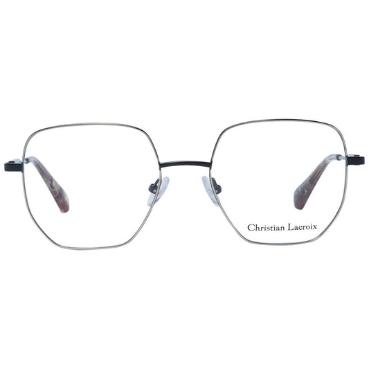 Christian Lacroix Black Stainless Steel Glasses (Frames)