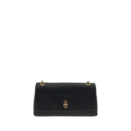 Marc Jacobs Black Calf Leather Bos Taurus Shoulder Bag