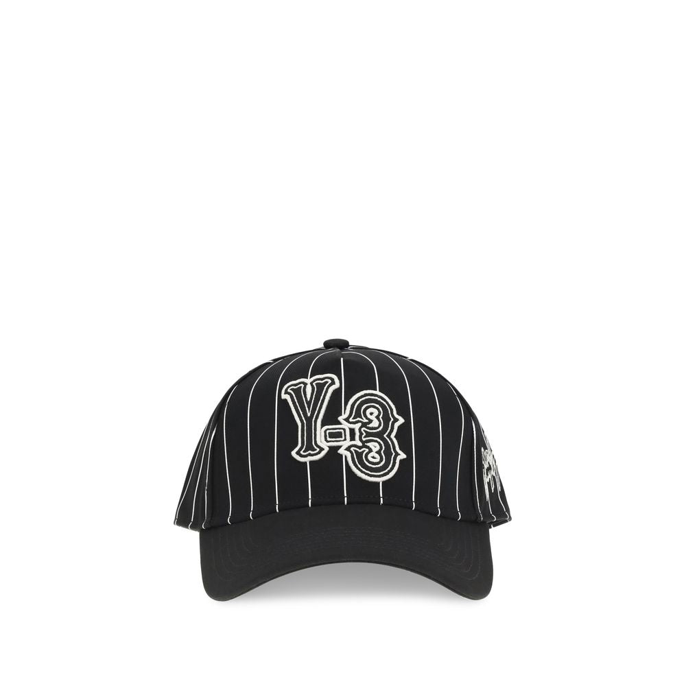 Y-3 Black Polyester Cap (Baseball Hat)