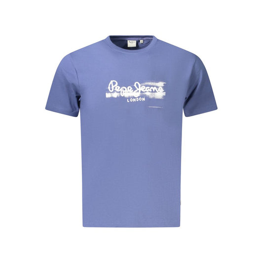 Pepe Jeans "Blue Cotton Men T-Shirt"