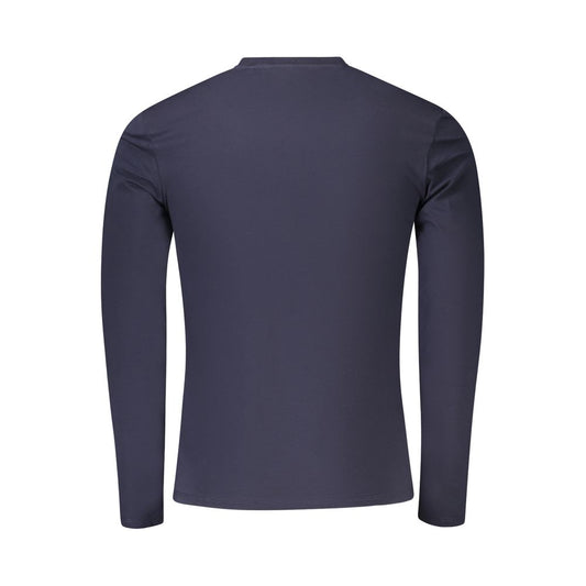 Guess Jeans Blue Organic Cotton Men T-Shirt