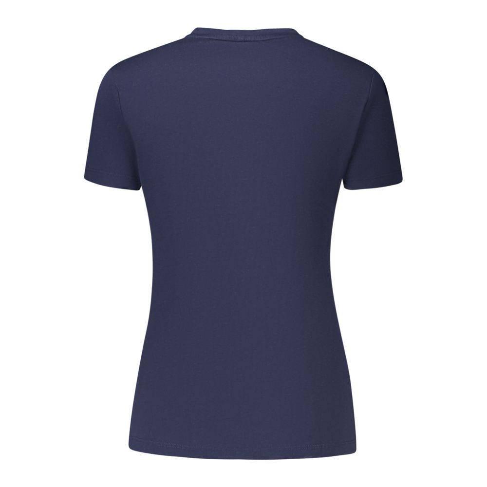 Guess Jeans Blue Organic Cotton Women T-Shirt