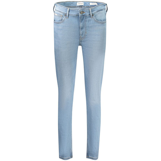 Guess Jeans Azzurro Lyocell Women's Skinny Jean