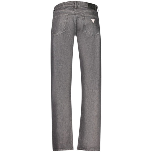 Guess Jeans Nero Cotton Mens Jeans