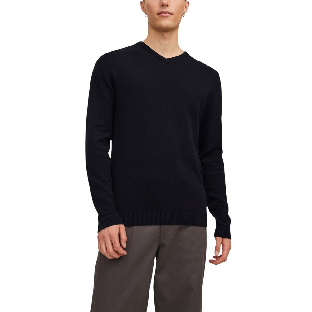 Jack Jones Black Cotton Sweatshirt