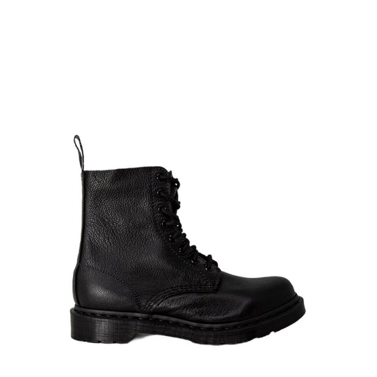 Dr. Martens Black Leather Lace-Up Boots