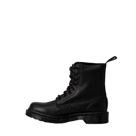 Dr. Martens Black Leather Lace-Up Boots