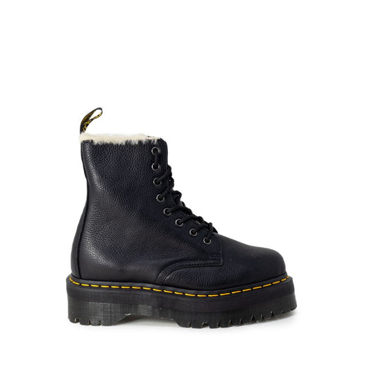 Dr. Martens Black Leather Lace-Up Boots