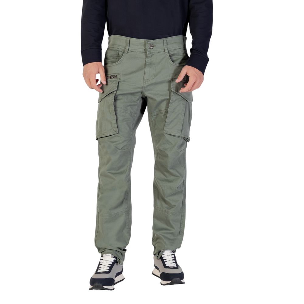 Replay Green Cotton Relaxed Fit Jeans