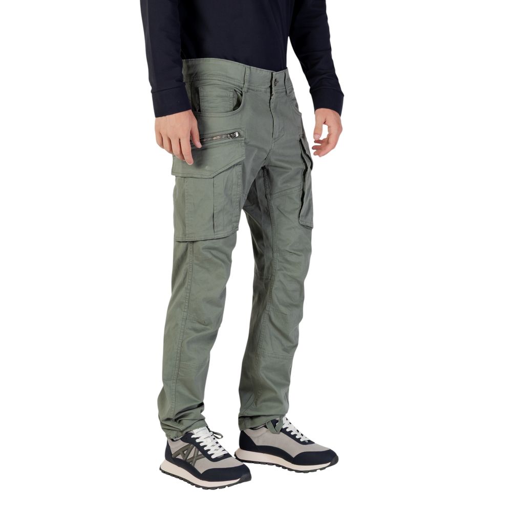 Replay Green Cotton Relaxed Fit Jeans
