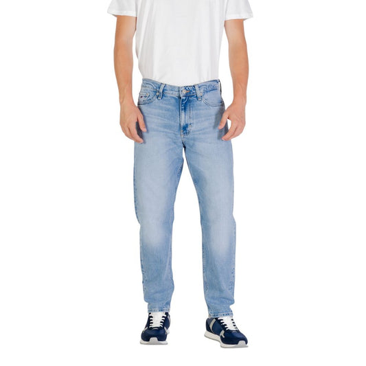 Tommy Hilfiger Jeans Light Blue Recycled Cotton Slim Fit Jeans