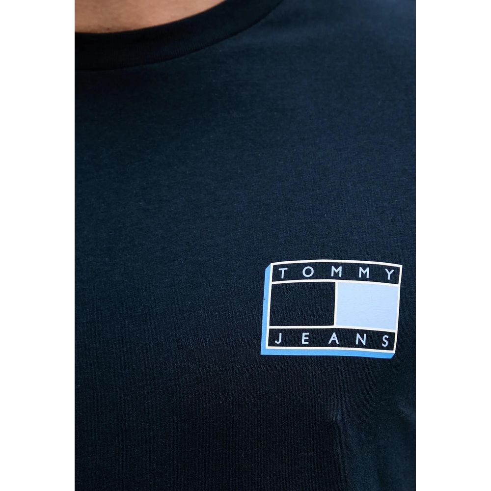 Tommy Hilfiger Jeans Blue Recycled Cotton T-Shirt