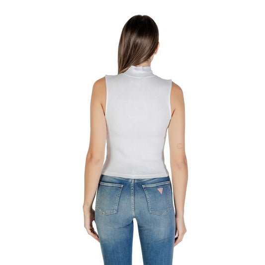 Calvin Klein Jeans White Cotton Top