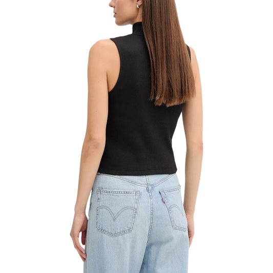 Calvin Klein Jeans Black Cotton Top